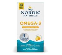 Nordic Naturals Omega-3, 690mg, Lemon Flavour, 60 Fish Softgels