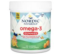 Nordic Naturals Omega 3 Tangerine Treats 82 mg - 120 Gummies