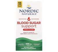 Nordic Naturals Omega Blood Sugar Softgels 896 mg - 60 Softgels