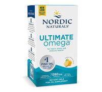 Nordic Naturals Ultimate Omega, 1280mg Lemon - 180 softgels