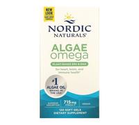 Nordic Naturals Algae Omega, 715mg Omega 3 - 120 Softgels