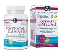 Nordic Naturals Postnatal Omega-3, 1120mg, Lemon, 60 softgels