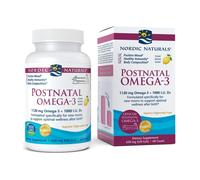 Nordic Naturals Postnatal Omega-3, 1120mg, Lemon, 60 softgels