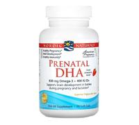 Nordic Naturals Prenatal DHA 830mg Omega-3 + 400 IU D3 Strawberry - 90 softgels