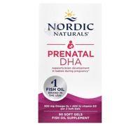 Nordic Naturals Prenatal DHA 830mg Omega-3 + 400iu D3 Strawberry Softgels 90 Softgels