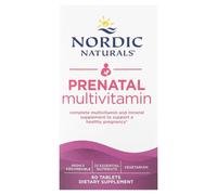 Nordic Naturals Prenatal Multivitamin - 60 Tablets