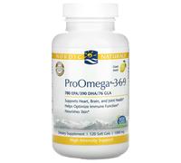 Nordic Naturals, ProOmega 3-6-9, Lemon, 1000 mg, 120 Soft Gels