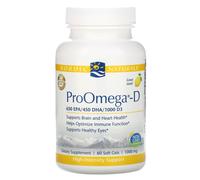 Nordic Naturals, ProOmega-D, Lemon, 1,000 mg, 60 Soft Gels