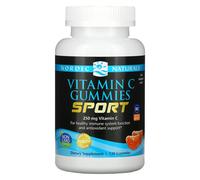 Nordic Naturals, Sport, Vitamin C Gummies, Tart Tangerine, 125 mg, 120 Gummies