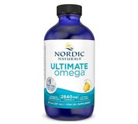 Nordic Naturals Ultimate Omega 2840mg, Omega 3 Fish Oil Supplement with EPA and DHA, Lemon Flavour, 119ml, Lab-Tested, Soy Free, Gluten Free