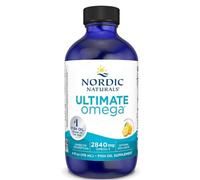Nordic Naturals, Ultimate Omega, 2840mg Omega-3, Fish Oil with EPA and DHA, Lemon Flavour, 119ml, Lab-Tested, Soy Free, Gluten Free, Non-GMO