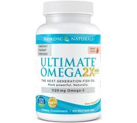 Nordic Naturals Ultimate Omega 2X Mini, 1120mg Strawberry - 60 mini Softgels
