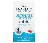 Nordic Naturals Ultimate Omega 2X Mini Softgels Strawberry Flavour 1120 mg - 60 Mini Softgels