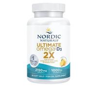 Nordic Naturals Ultimate Omega 2x With Vitamin D3 2150mg Lemon 60 Softgels