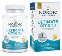 Nordic Naturals Ultimate Omega-3 1280mg 60 Softgels, Heart & Brain Health