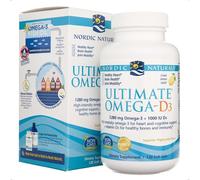 Nordic Naturals Ultimate Omega-D3 1280mg 120 Lemon Softgels