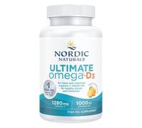 Nordic Naturals Ultimate Omega-D3 1280mg Lemon Softgels 60 Softgels