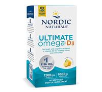 Nordic Naturals Ultimate Omega-D3 60 Softgels, Lemon