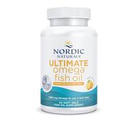 Nordic Naturals Ultimate Omega, Omega-3 Fish Oil with EPA & DHA, 1280 mg per 2 Softgels, Lemon Flavour, 60 Softgels