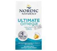 Nordic Naturals Ultimate Omega Xtra Softgels Lemon Flavour 1480 mg - 60 Softgels