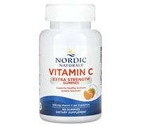 Nordic Naturals, Vitamin C, Extra Strength, Great Tangerine, 500 mg , 60 Gummies (250 mg per Gummy)
