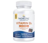 Nordic Naturals Vitamin D3 Gummies, 1000 IU Wild Berry - 120 Gummies