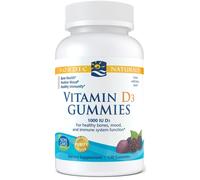 Nordic Naturals Vitamin D3 Gummies, 1000 IU Wild Berry - 120 Gummies