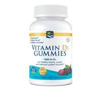 Nordic Naturals Vitamin D3 Gummies, 1000 IU, Wild Berry, 60 gummies