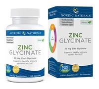 Nordic Naturals Zinc Glycinate, 20mg - 60 Capsules