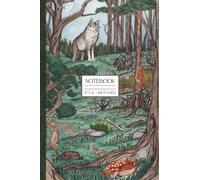 Nordic Nature Notebook: A Whimsical Wonders Notebook by Hanna Nygren | 100 College Ruled Pages, 6 x 9”
