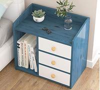 Nordic Nightstand With Drawers,Modern Bedside End Table Storage Cabinet,Large Night Stand Bedroom Locker Bedside Table For Living Room Bedroom E,A