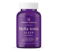 Nordic Omegas 5mg Dreamy Nighttime Gummies with Botanicals, Magnesium & Vitamin D - 60 Pieces