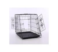 Nordic Paws - Sloping Wire cage black, L 92,5x57,5x64cm - (540058523580)