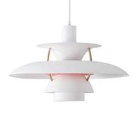 Nordic Pendant Lamp Adjustable Height Industrial Chandelier Color Gradient Design Danish Aluminum Hanging Light for Restaurant and Home Decor