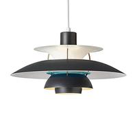 Nordic Pendant Lamp Industrial Design Chandelier with Gradient Colors Adjustable Height Aluminum Light Fixture for Restaurant Modern Suspension Lighting
