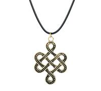 Nordic Pendant Necklace Ancient Motif Design Unisex Viking Jewelry Gift for Men Women