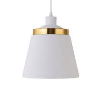 Nordic Personality E27 Base Single-Head Hanging Light - Industrial Style Metal Pendant Lamp for Restaurants, Studies, Kitchens