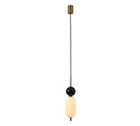 Nordic Postmodern Minimalist Bedroom Chandelier Creative Restaurant Bar Marble Pendant Light Luxury Personality Single Head Pendant Line Lamp Fixtures Lighting It's so Kind of You