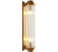 Nordic Postmodern Sconce Simple Crystal Living Room Background Wall Lighting with Rotate and Transform Shape E14 Base Indoor Bedroom Wall Lamp