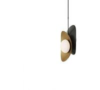 Nordic Postmodernd Chandelier - G9 Glass Light Fixture, Iron Art Ceiling Lamp for Bedroom, Decorativek Hanging Light, Elegant Ingot Design/K