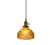 Nordic Retro Pendant Light Fixtures Green Glass Adjustable Pendant Lamp Single Head Bedroom Suspension Chandelier for Kitchen, Home, Lighting Decor Made in China