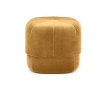 Nordic Round Ottoman Footstool Comfortable & Durable Coffee Table Stool for Living Room Sofa Bench 40CM Size Stylish Home Décor (#6 Color)