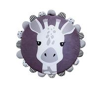 Nordic Round Petal Baby Fleece Children's Climbing Mat Living Room Rug Cartoon Household Mat Non-Slip Removable and Washable Foldable