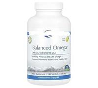 Nordic’s Omega 3, 830mg, 240 EPA, 160 DHA, 76 GLA, Non-GMO, Gluten Free, Lemon Flavour 180 Softgels