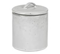 Nordic Sand Stoneware Pot with Lid Light grey one size