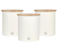 Nordic Set of 3 Storage Containers, White - SWAN - SWKA17513WHTN
