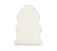 Nordic Sheep Baby Sheepskin 95x60 cm | Real Sheepskin Rug temperature regulating for strollers | Perfect as fluffy rug for the baby room | Comfortable as Chair Cover | Color: White