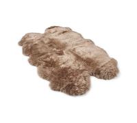 Nordic Sheep Real Sheepskin Rug Long Hair 170x110cm, Light Brown
