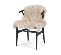 Nordic Sheep Sheepskin Long Hair 90x60 cm | Bedside rugs for bedrooms, sofa, chair or the dining table | Each Sheepskin rug is unique and created by nature | Small Fluffy Rug in color Beige