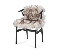 Nordic Sheep Sheepskin Long Hair 90x60 cm | Bedside rugs for bedrooms, sofa, chair or the dining table | Each Sheepskin rug is unique and created by nature | Small Fluffy Rug in color Snow Peak